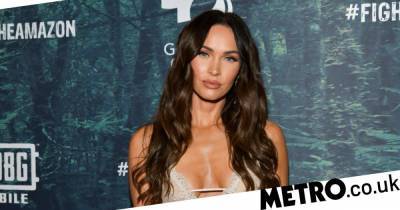 John Krasinski - Megan Fox - Megan Fox hits out at fake post claiming she’s against Covid masks: ‘The internet is so fun’ - metro.co.uk