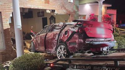 Car crashes into Brevard County funeral home - clickorlando.com - county Brevard