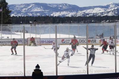 Gary Bettman - Lake Tahoe - Bright sun, poor ice delay outdoor NHL game at Lake Tahoe - clickorlando.com - state Colorado