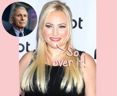 Anthony Fauci - Meghan Maccain - Meghan McCain Getting Dragged For Complaining She Doesn't Know When SHE Will Get The COVID-19 Vaccine! - perezhilton.com