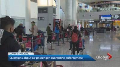 Police not enforcing airport quarantine order - globalnews.ca