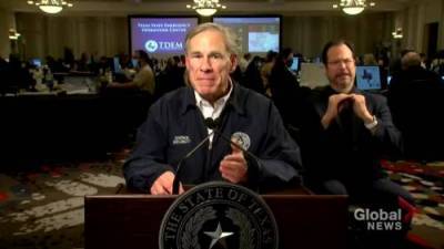 Greg Abbott - Electric Reliability Council of Texas under investigation starting Thursday following storm outages, says Gov. Abbott - globalnews.ca - state Texas
