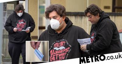 James Argent - James Argent heads to GP for Covid-19 vaccine after fears he’d be in ‘serious trouble’ if he contracted it - metro.co.uk - Britain