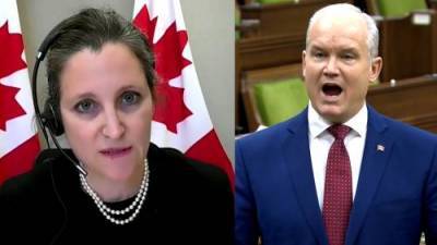Chrystia Freeland - Patty Hadju - Liberals questioned over reports two travellers allegedly sexually assaulted during mandatory hotel quarantine - globalnews.ca - Canada