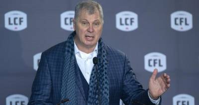 Randy Ambrosie - Rick Zamperin - CFL commissioner cautiously optimistic about 2021 season, Hamilton Grey Cup - globalnews.ca