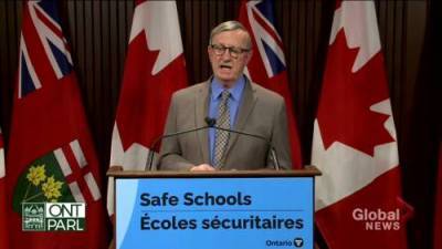 David Williams - Coronavirus: ‘Haven’t seen’ Ontario schools contribute to community spread, says Ontario’s top doctor - globalnews.ca