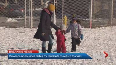 All Ontario parents now know when their kids will go back to school - globalnews.ca
