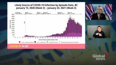 Bonnie Henry - Coronavirus: B.C. slowly starting to decrease COVID-19 cases, says province’s top doctor - globalnews.ca - Britain - county Columbia