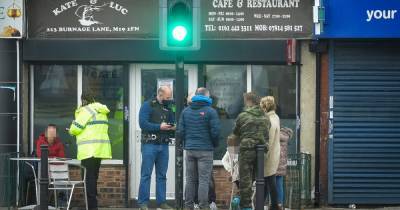 Man arrested and fines issued after police called to Covid breach of '100 people in café' - manchestereveningnews.co.uk - city Manchester