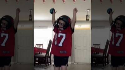 Young Bucs fan gets his first team jersey on Super Bowl Sunday - fox29.com - state Florida - county Bay - state New Jersey - city Tampa, county Bay - city Kansas City
