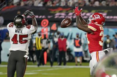 Aaron Rodgers - Patrick Mahomes - Buccaneers defense rises to occasion again in Super Bowl win - clickorlando.com - county Bay - city Tampa, county Bay - city Kansas City