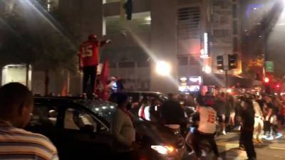 Tom Brady - Buccaneers fans flood Tampa streets to celebrate historic home game Super Bowl win - fox29.com - county Bay - city Tampa, county Bay - Jordan - city Kansas City