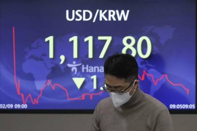 Asian stocks higher after Wall Street rises to new record - clickorlando.com - city Beijing - South Korea - Hong Kong - city Tokyo - city Seoul - city Shanghai