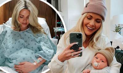 Christmas Eve - DWTS pro Witney Carson reveals she had COVID-19 when she gave birth to son Leo in January - dailymail.co.uk