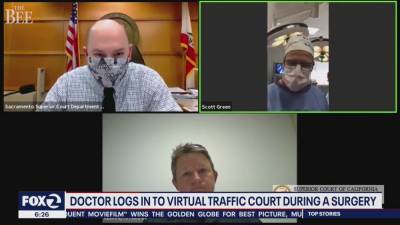 Plastic surgeon appears in California traffic court video while operating - fox29.com - state California - Sacramento, county Bee - county Bee