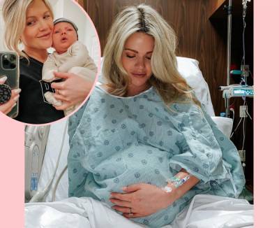 DWTS Pro Witney Carson Had COVID-19 When She Gave Birth! - perezhilton.com