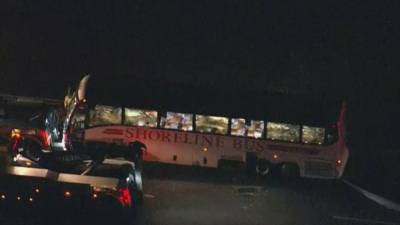 Minor injuries reported following bus crash on Atlantic City Expressway - fox29.com - Washington - state New Jersey - county Gloucester