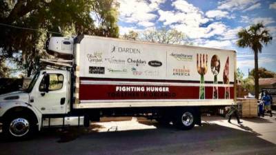 New refrigerated truck delivers hundreds of meals to Seminole County families in need - clickorlando.com - Usa - state Florida - county Seminole