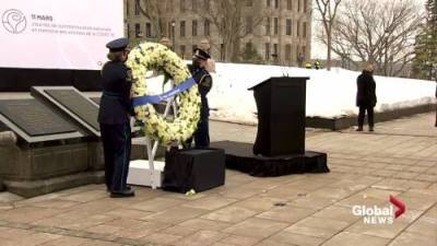 Quebec commemorates first anniversary of COVID-19 pandemic - globalnews.ca
