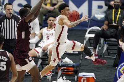 Top-seeded Alabama blows out Mississippi State 85-48 in SEC - clickorlando.com - state Florida - state Tennessee - state Mississippi - city Nashville, state Tennessee - state Alabama