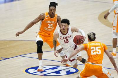 Down 15, No. 6 Alabama rallies past Tennessee in SEC semis - clickorlando.com - state Tennessee - state Arkansas - city Nashville, state Tennessee - state Alabama