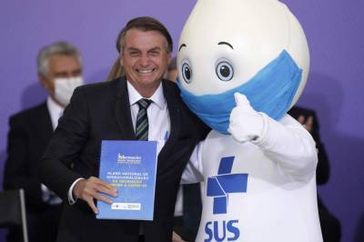Jair Bolsonaro - Luiz Inácio - Lula Da-Silva - Brazil wonders about whereabouts of vaccine mascot - clickorlando.com - city Rio De Janeiro - Brazil
