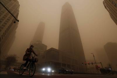 Flights canceled during China's worst sandstorm in decades - clickorlando.com - China - city Beijing - Japan