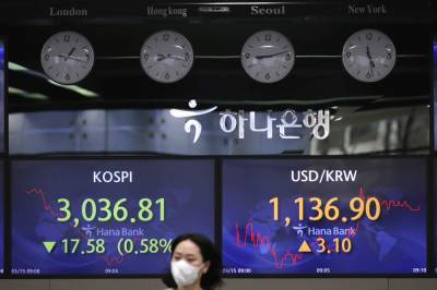 Asian shares mixed as China reports so-so economic data - clickorlando.com - China - city Wuhan - South Korea - Hong Kong - city Bangkok - city Tokyo - city Shanghai