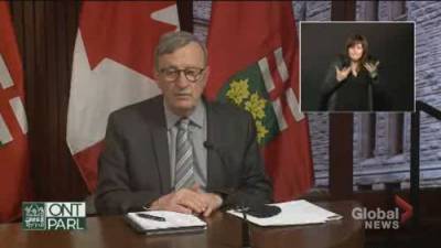 David Williams - Ontario could be ‘going into’ third wave of COVID-19: Williams - globalnews.ca
