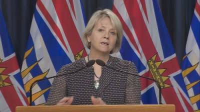Bonnie Henry - B.C. officials report 1,506 new COVID-19 cases over three days and 10 additional deaths - globalnews.ca