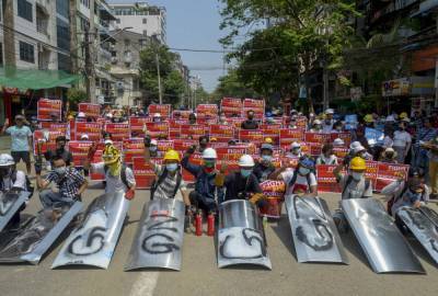Stephane Dujarric - Some Myanmar protests escape violence, but tensions remain - clickorlando.com - Burma - city Yangon