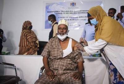 Somalia starts first inoculations with AstraZeneca vaccines - clickorlando.com - Somalia - city Mogadishu