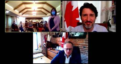 Justin Trudeau - Coronavirus: Parkland Saint John staff host virtual meeting with Prime Minister Justin Trudeau - globalnews.ca - Canada - county Wayne - county Long