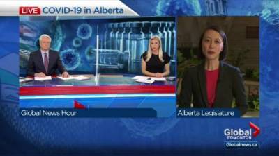 Deena Hinshaw - Julia Wong - COVID-19 variants make up 11% of active cases in Alberta - globalnews.ca