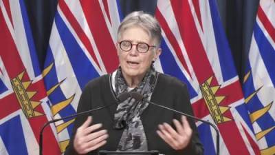 Penny Ballem - Officials aim to administer first dose of COVID-19 vaccine to all British Columbians by July - globalnews.ca - Britain