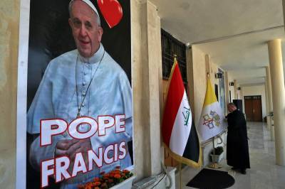Matteo Bruni - Vatican defends pope Iraq trip as virus hits as act of love - clickorlando.com - Iraq - Vatican - city Vatican
