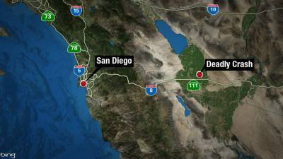El Centro - Hospital: SUV carrying 27 crashes with semitruck, killing 15 - clickorlando.com - state California - Mexico - city Palm Springs