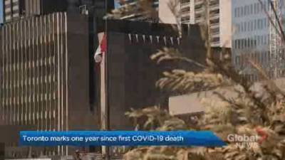 1 year since first COVID-19 death in Toronto - globalnews.ca