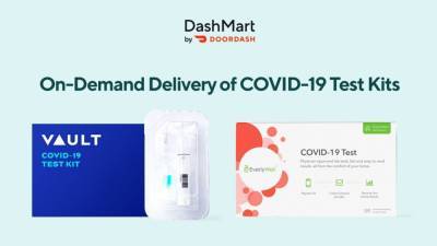 DoorDash now delivers at-home COVID-19 test kits in several US cities - fox29.com - Usa