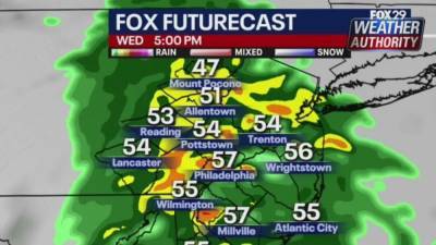 Weather Authority: Heavy rain ahead for Wednesday - fox29.com