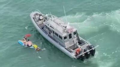 Kids found clinging to paddleboard over a mile off Florida coast - fox29.com - state Florida - county Brevard