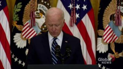 Joe Biden - Biden doubles U.S. COVID-19 inoculation target - globalnews.ca