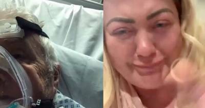 Gemma Collins - Gemma Collins sobs in harrowing phone call to dad as he battled Covid in hospital - mirror.co.uk