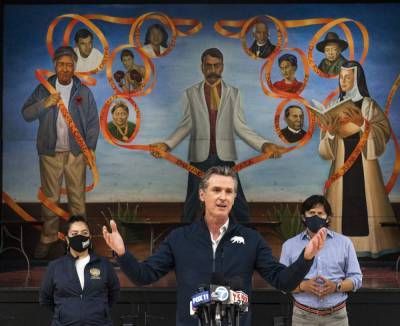 Gavin Newsom - In likely California recall, energizing Latino voters is key - clickorlando.com - state California - city Sacramento