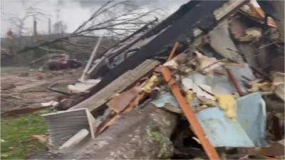 Tornado damage: Roofs ripped off, trees uprooted, 5 killed after severe weather slams South - fox29.com - state Alabama