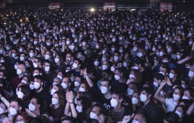 5,000 people attend COVID-19 experiment gig in Barcelona - nme.com - Spain - Palau