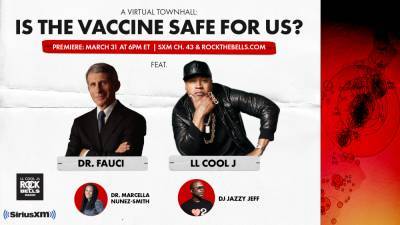 Anthony Fauci - Marcella Nunez - LL Cool J To Host COVID Vaccine Virtual Town Hall With Dr. Anthony Fauci - etcanada.com - Los Angeles - county Hall - city Virtual, county Hall