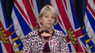 Bonnie Henry - B.C. officials report 438 new cases of COVID-19, two additional deaths - globalnews.ca
