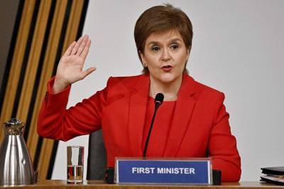 Alex Salmond - Nicola Sturgeon - Under-fire Scottish leader defends handling of sex claims - clickorlando.com - Scotland
