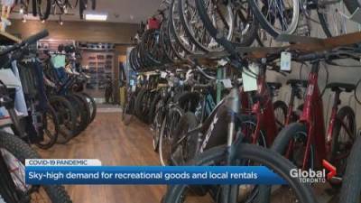 High demand for recreational goods and local rentals - globalnews.ca
